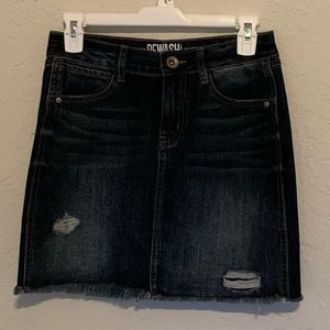 Rewash Size 1/25 Short Denim Skirt